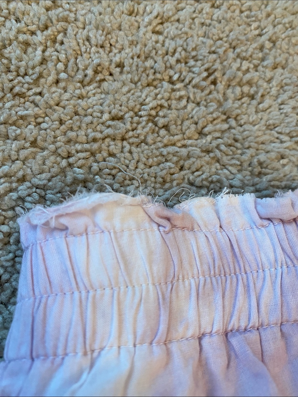 LoveShackFancy Lavender Ruffle Mini Skirt - Picture 5 of 5
